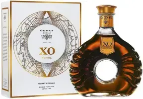 Коньяк Godet, Terre XO, gift box 0.7 л