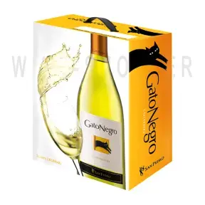 Вино San Pedro Gato Negro Chardonnay 2017 3 л