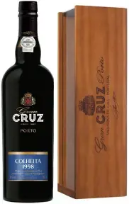 Портвейн Gran Cruz Colheita wooden box 1998 0.75 л