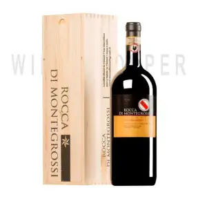 Вино Rocca Di Montegrossi Vigneto San Marcellino Chianti Classico Gran Selezione in wooden box 2013 1.5 л