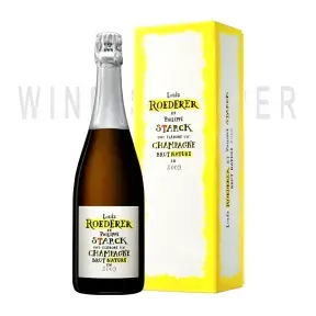Шампанское Louis Roederer & Philippe Starck Brut Nature Millesime gift box 2009 0.75 л