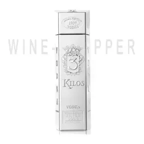 Водка 3 Kilos Vodka, Silver 999.9 1 л