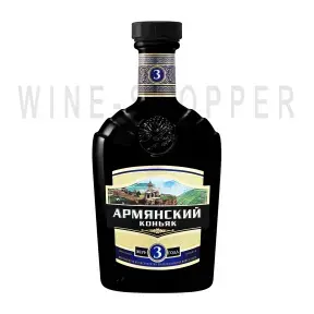 Коньяк армянский Армянский коньяк трехлетний 0.5 л