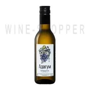 Вино Adagum Chardonnay Kuban 2018 0.187 л