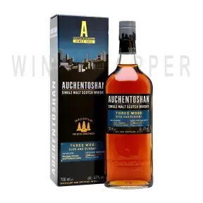 Виски Auchentoshan Three Wood gift box 0.7 л