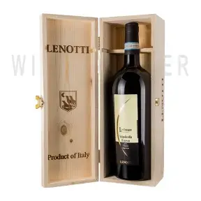 Вино Lenotti, Le Crosare Valpolicella Ripasso DOC Classico Superiore, 2015, wooden box 2015 1.5 л