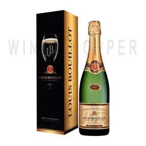 Игристое вино Louis Bouillot Brut Gran Reserve in gift box 0.75 л