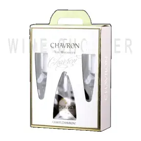 Игристое вино Chavron Brut gift box 0.75 л