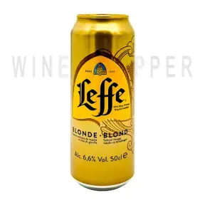Пиво Leffe Blonde, in can 0.5 л