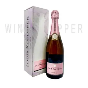 Шампанское Louis Roederer Brut Rose AOC Grafika gift box 2014 0.75 л
