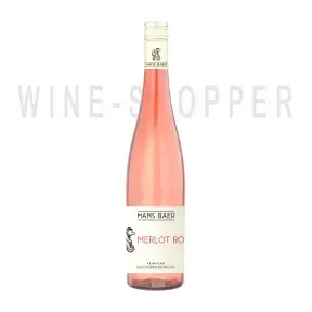 Вино Hans Baer, Merlot Rose 2019 0.75 л