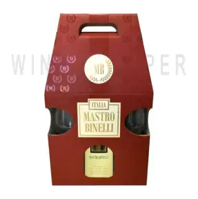 Игристое вино Mastro Binelli Malvasia Semidolce, gift box with 2 glasses 0.75 л