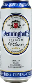 Пиво Denninghoff's Premium Pilsener, in can, 0.5 л