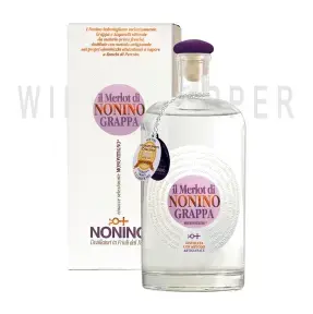Граппа Il Merlot di Nonino Monovitigno, gift box 0.7 л