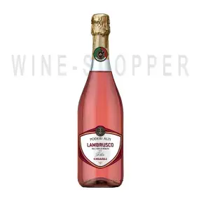 Игристое вино Chiarli, Poderi Alti Lambrusco Dell'Emilia Rosato IGT 0.75 л