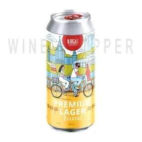 Пиво New Riga's Brewery, Varka Premium Lager, in can 0.45 л