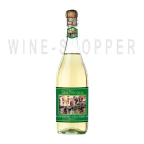 Игристое вино San Nicola Lambrusco dell'Emilia Bianco IGT 0.75 л