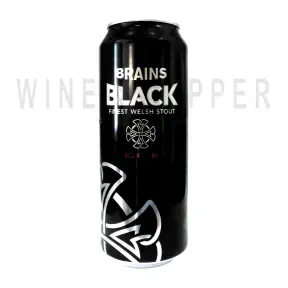 Пиво Brains Black (with nitrogen capsule), in can 0.44 л