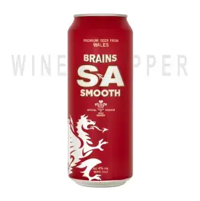 Пиво Brains SA Smooth (with nitrogen capsule), in can 0.44 л