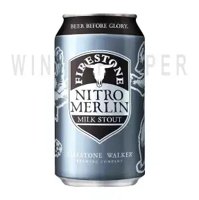 Пиво Firestone Walker, Nitro Merlin Milk Stout, in can 0.355 л