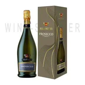 Игристое вино Filipetti Prosecco DOC Extra Dry, gift box 0.75 л