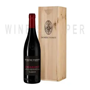 Вино Domini Veneti Amarone della Valpolicella Classico DOC, 2015, wooden box 2015 0.75 л