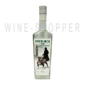Джин Sherlock Dry Gin, White Label 0.5 л