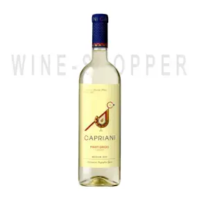Вино Capriani Pinot Grigio Medium Dry, Rubicone IGT 0.75 л