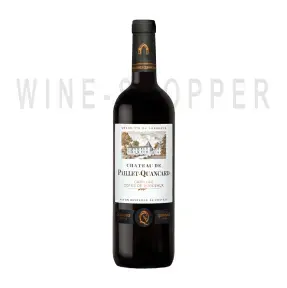 Вино Chateau de Paillet-Quancard, Cadillac-Cotes de Bordeaux AOC 2015 0.75 л