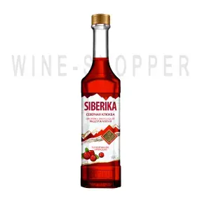 Ликер Сиберика Северная Клюква, Настойка полусладкая 0.5 л