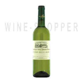 Вино Chateau des Trois Tours Blanc, Entre-Deux-Mers AOC 2018 0.75 л