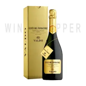 Игристое вино Valdo Cuvee del Fondatore Prosecco di Valdobbiadene Superiore DOCG, gift box, 0.75 л