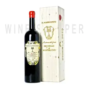 Вино Il Marroneto, Madonna delle Grazie Brunello di Montalcino DOCG Riserva, 2013, wooden box, 1.5 л