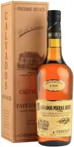 Кальвадос  Calvados Pierre Huet Vieille Reserve 8 ans Calvados Pays d'Auge AOC, gift box, 0.7 л