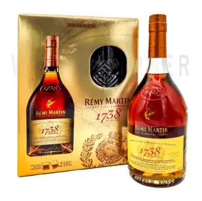 Коньяк Remy Martin 1738 Accord Royal, gift box with two glasses, 0.7 л