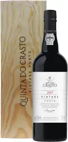 Портвейн Quinta do Crasto, Vintage Porto, 2017, gift box 2017 0.75 л