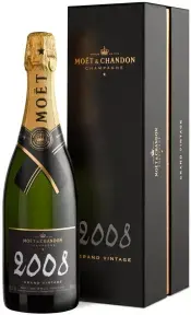 Шампанское Moet & Chandon Grand Vintage, 2008, gift box, 0.75 л