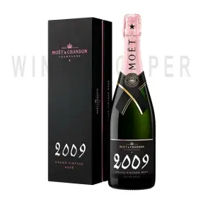 Шампанское Moet & Chandon Grand Vintage Rose in gift box 2009 0.75 л