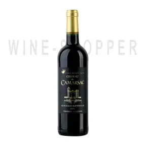 Вино Chateau de Camarsac Cuvee Prince Noir, Bordeaux Superieur AOC 2020 0.75 л