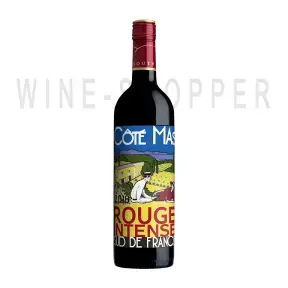Вино Cote Mas Rouge Intense, Pays d'Oc IGP 2018 0.75 л