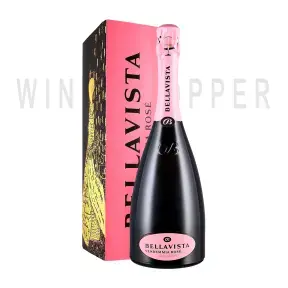 Игристое вино Bellavista, Brut Rose, Franciacorta DOCG, 2014, gift box 2014 0.75 л