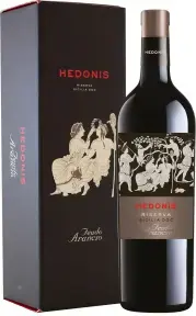 Вино Feudo Arancio Hedonis Nero d'Avola Riserva Sicilia DOC,  gift box, 2015, 0.75 л