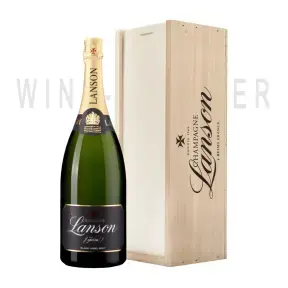 Шампанское Lanson Black Label Brut, gift box 6 л