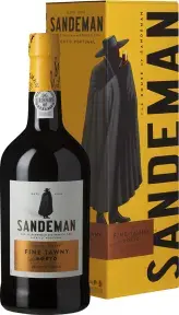 Портвейн Sandeman, Fine Tawny Porto, Douro DOP, gift box 0.75 л