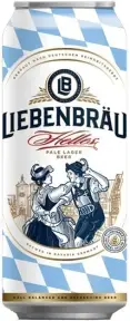 Пиво Liebenbrau Helles in can, 0.5 л