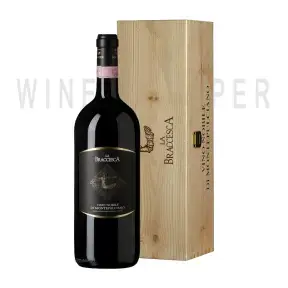 Вино La Braccesca, Vino Nobile di Montepulciano DOCG, 2017, wooden box, 1.5 л