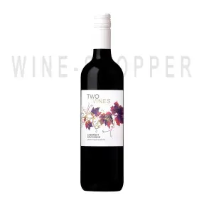 Вино Two Vines Cabernet Sauvignon 2017 0.75 л