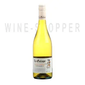Вино Domaine de l'Herre, La Galope Colombard-Chardonnay, Cotes de Gascogne IGP 2015 0.75 л
