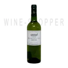 Вино Chateau des Moulins a Vent Blanc, Graves АОC 2018 0.75 л