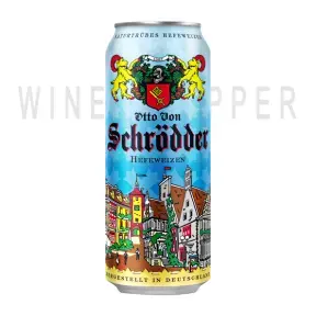 Пиво Otto Von Schrodder Hefeweizen, in can 0.5 л